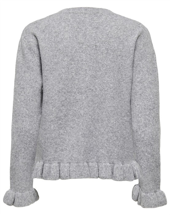 OnlRima Life Fril Button Cardigan